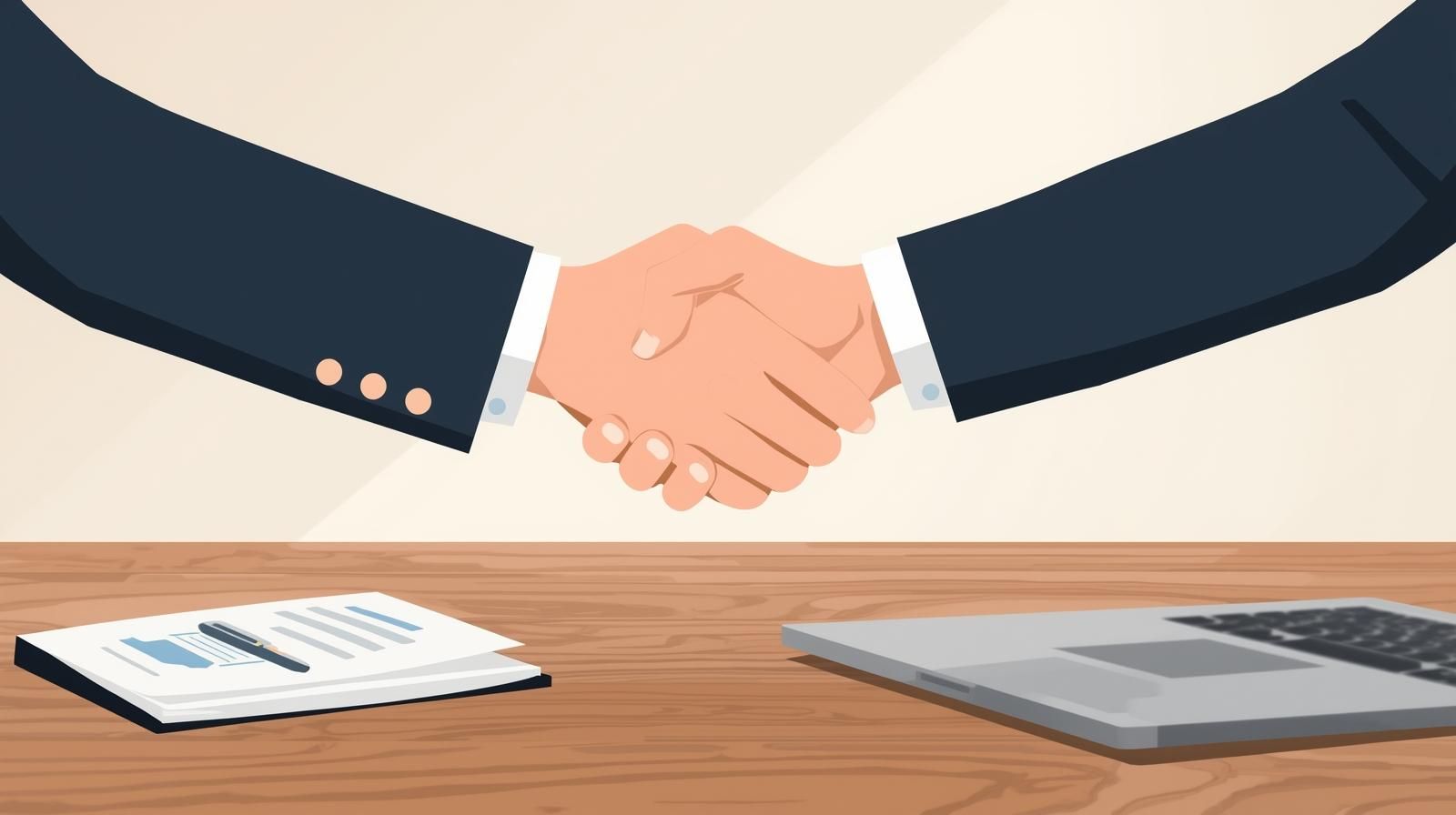 A visual representation of building and maintaining client relationships.