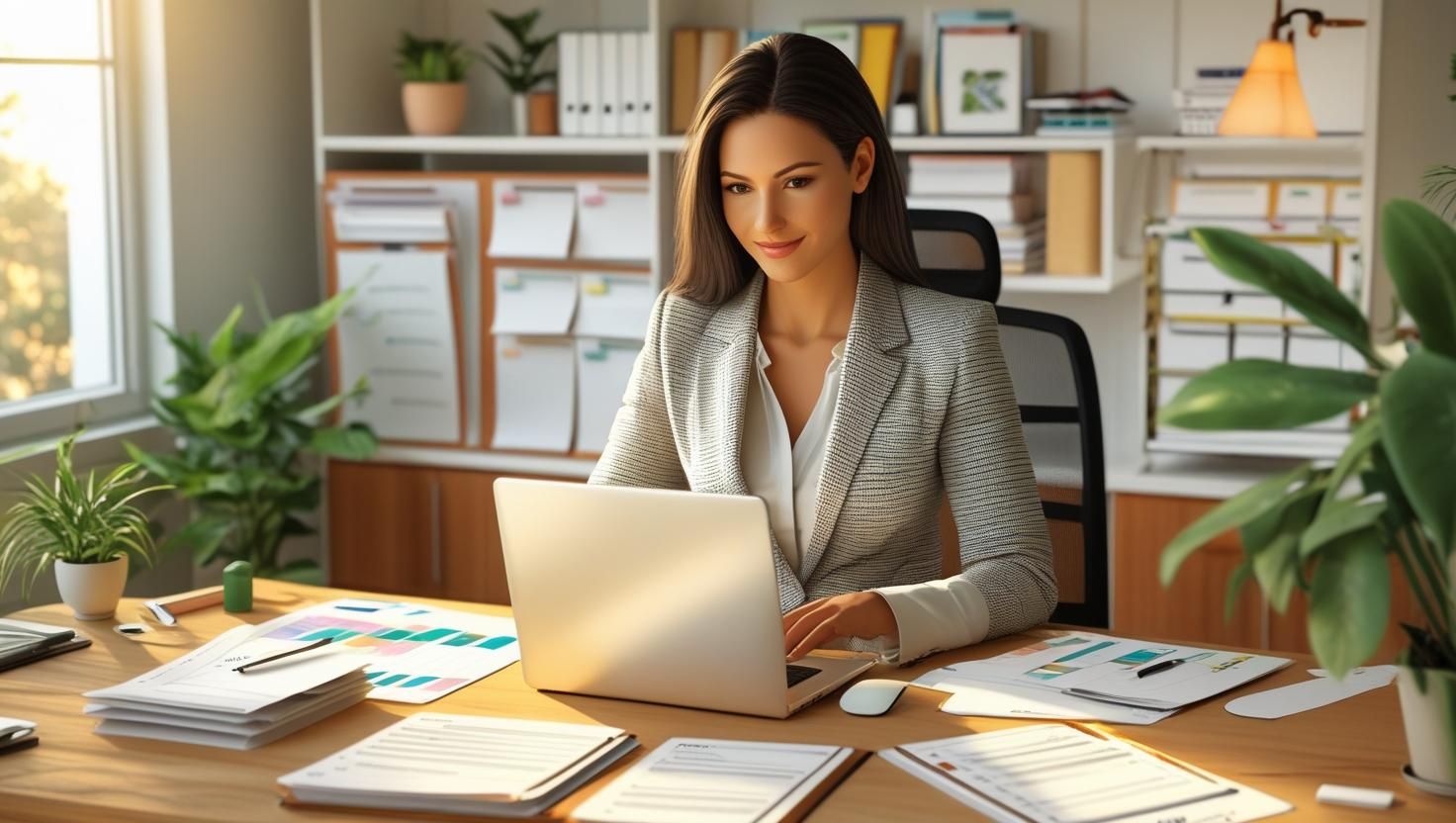 Entrepreneurial Operating System Virtual Assistant. Professional Home work office..jpg
