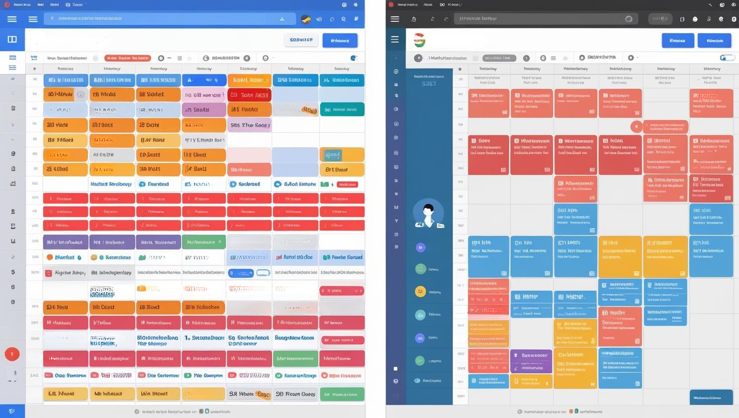 Chaotic vs Organized Calendar.png
