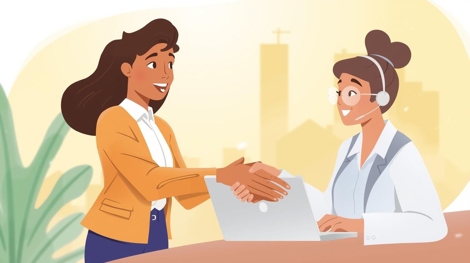 A virtual assistant enhancing customer relationships through timely follow-ups.