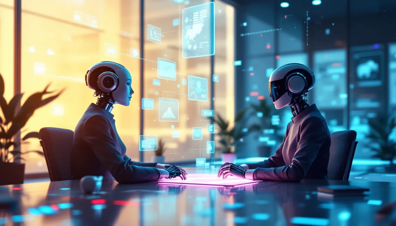 AI virtual assistants revolutionizing customer service and interactions.