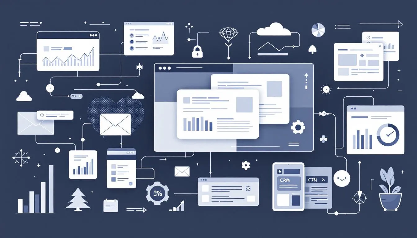 A visual representation of various lead generation tools essential for effective list building.